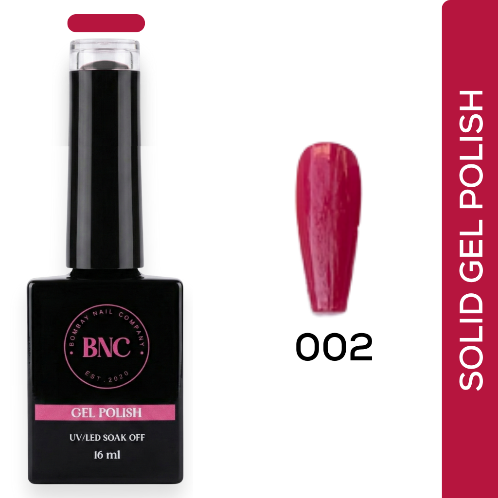 Red Solid Gel Polish