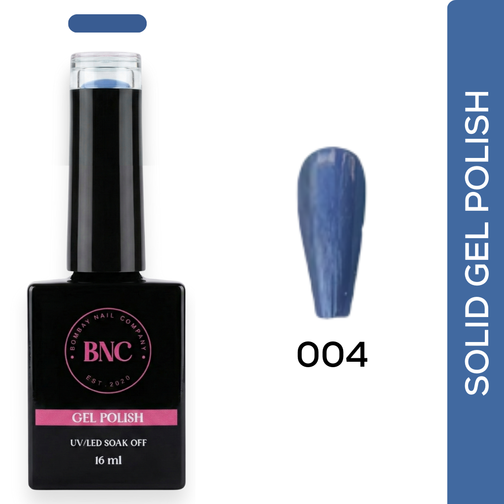 Blue Solid Gel Polish