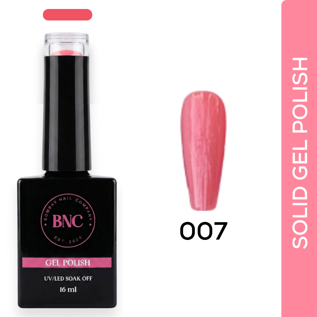 Pink Solid Gel Polish