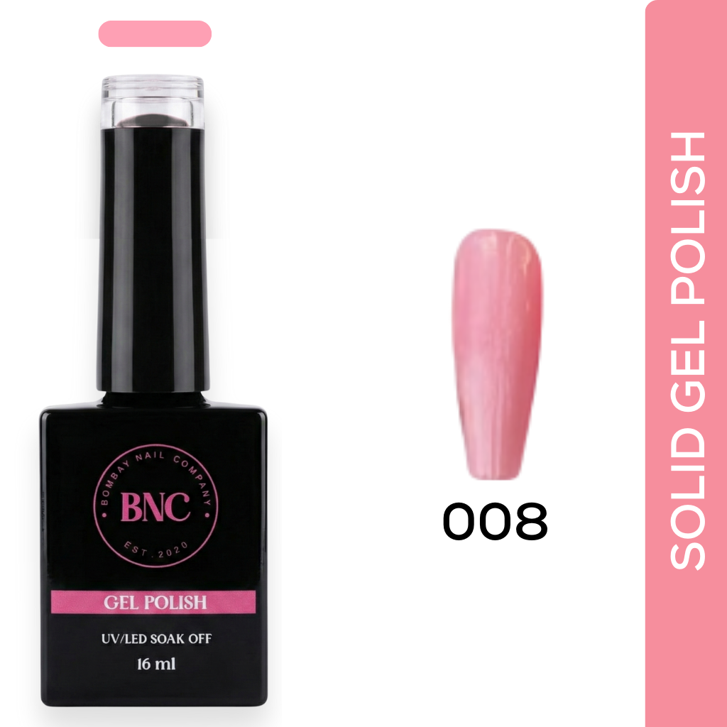 Pink Solid Gel Polish