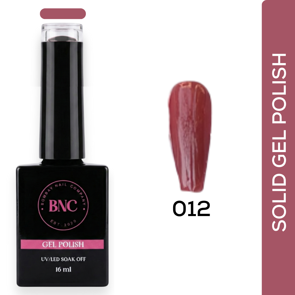 Red Solid Gel Polish