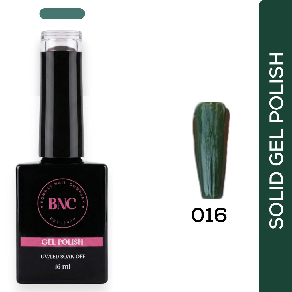 Green Solid Gel Polish