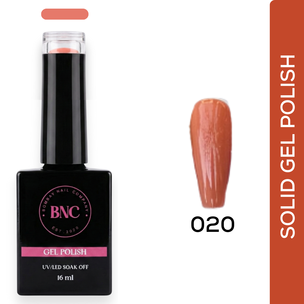 Orange Solid Gel Polish