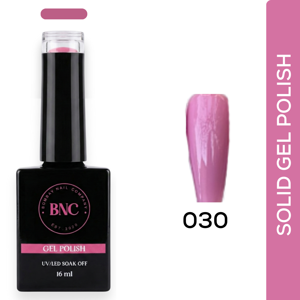 Pink Solid Gel Polish