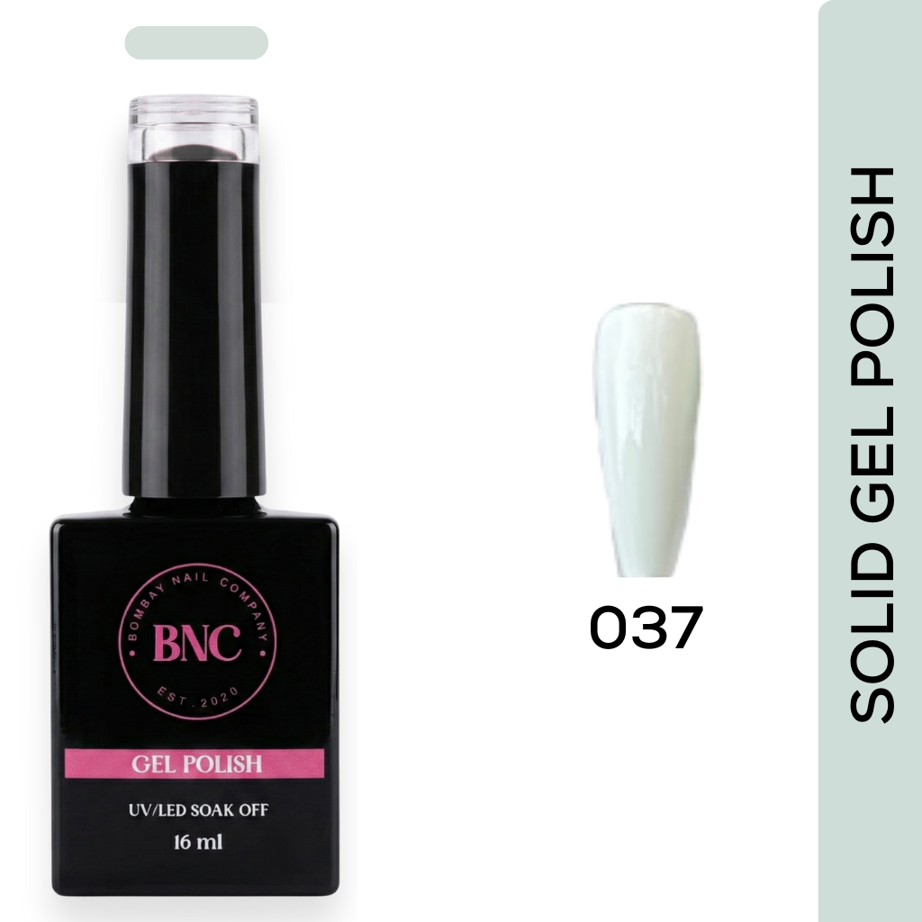 White Solid Gel Polish