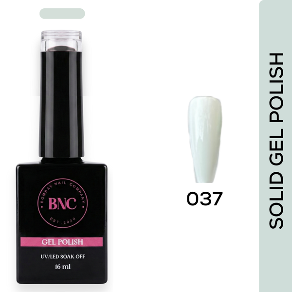 White Solid Gel Polish