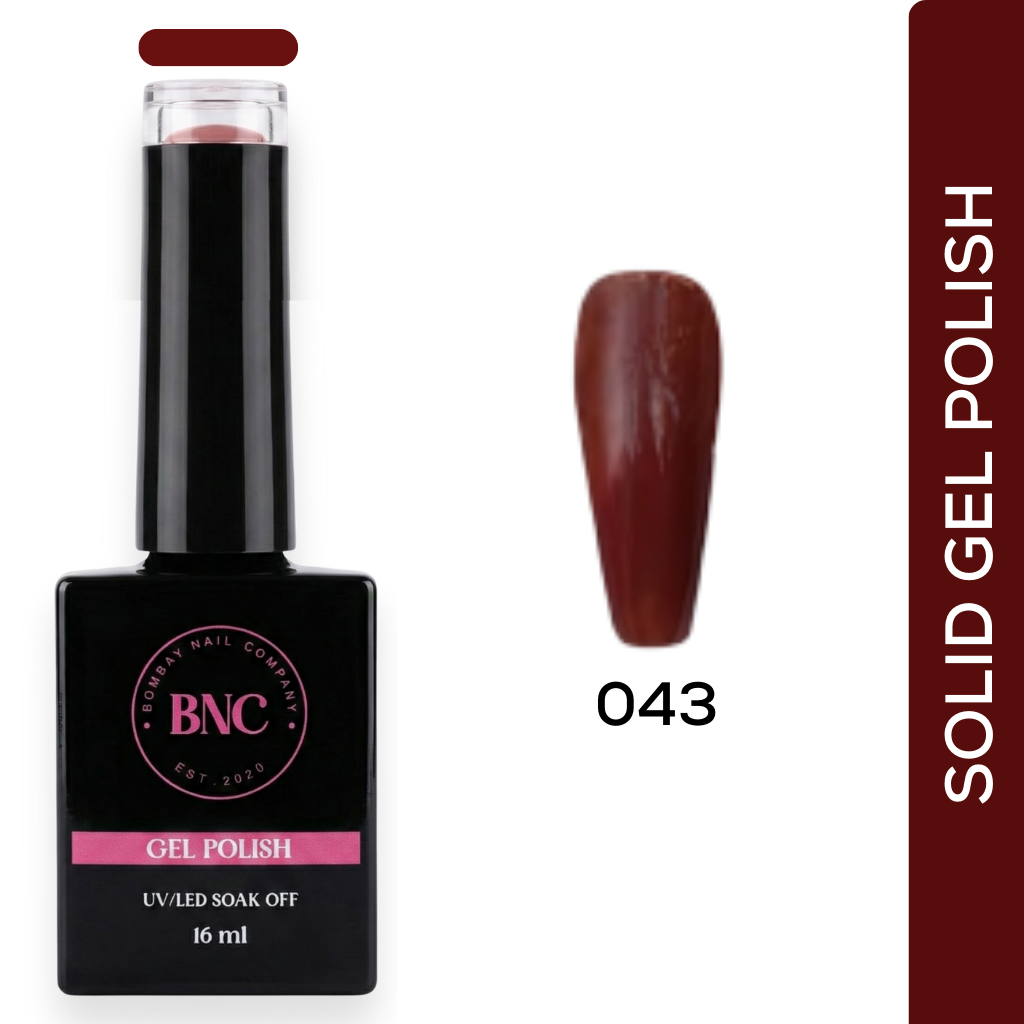 Red Solid Gel Polish