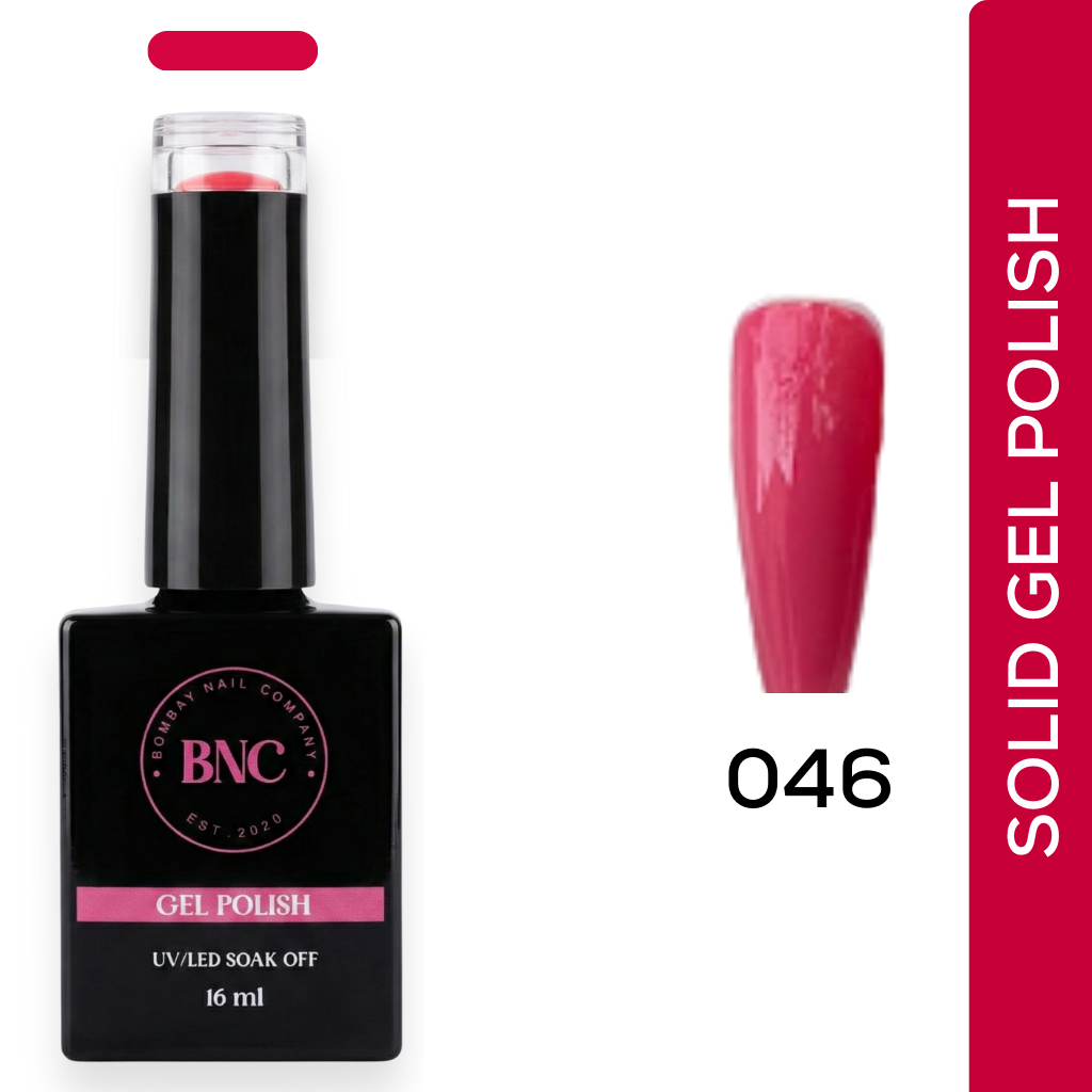 Pink Solid Gel Polish