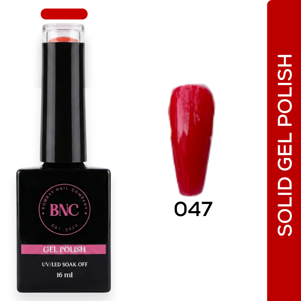 Red Solid Gel Polish