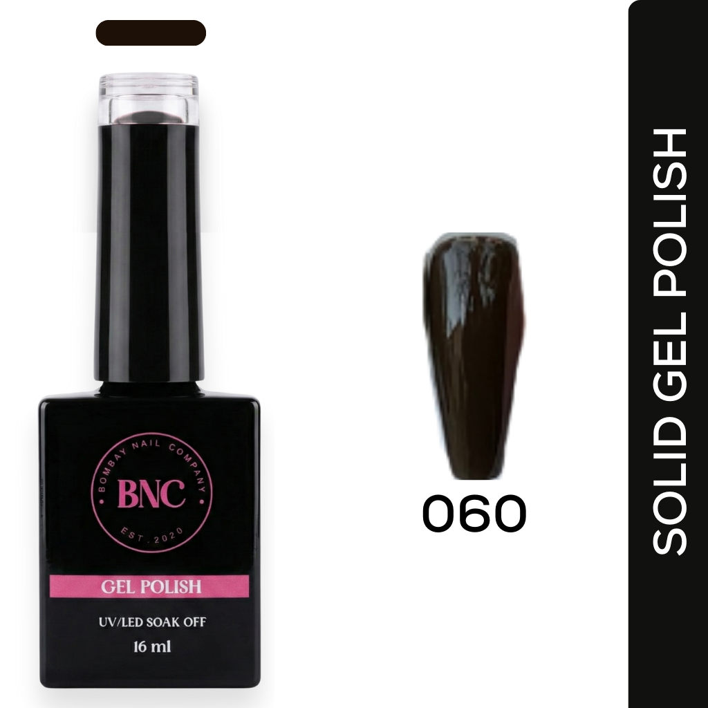 Black Solid Gel Polish