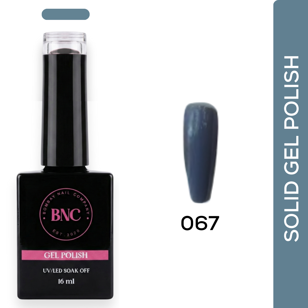 Blue Solid Gel Polish