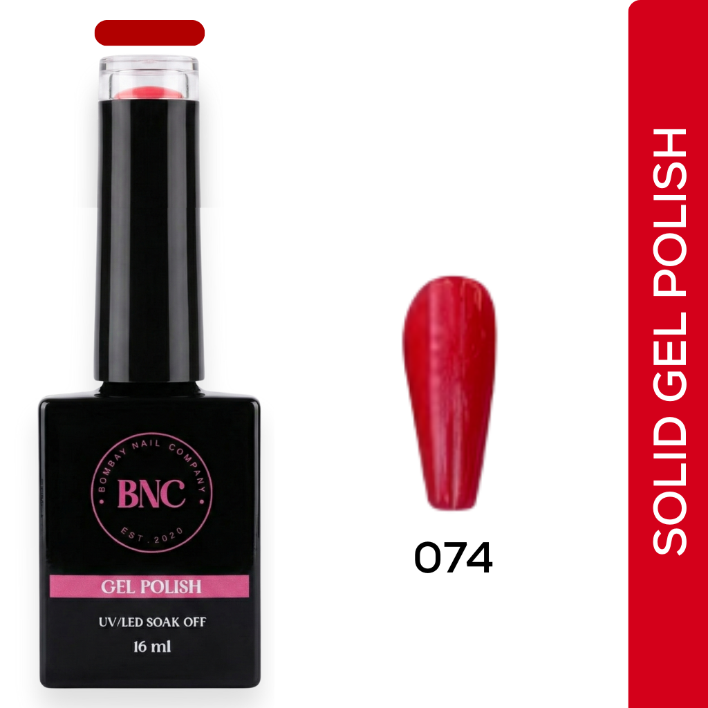 Red Solid Gel Polish