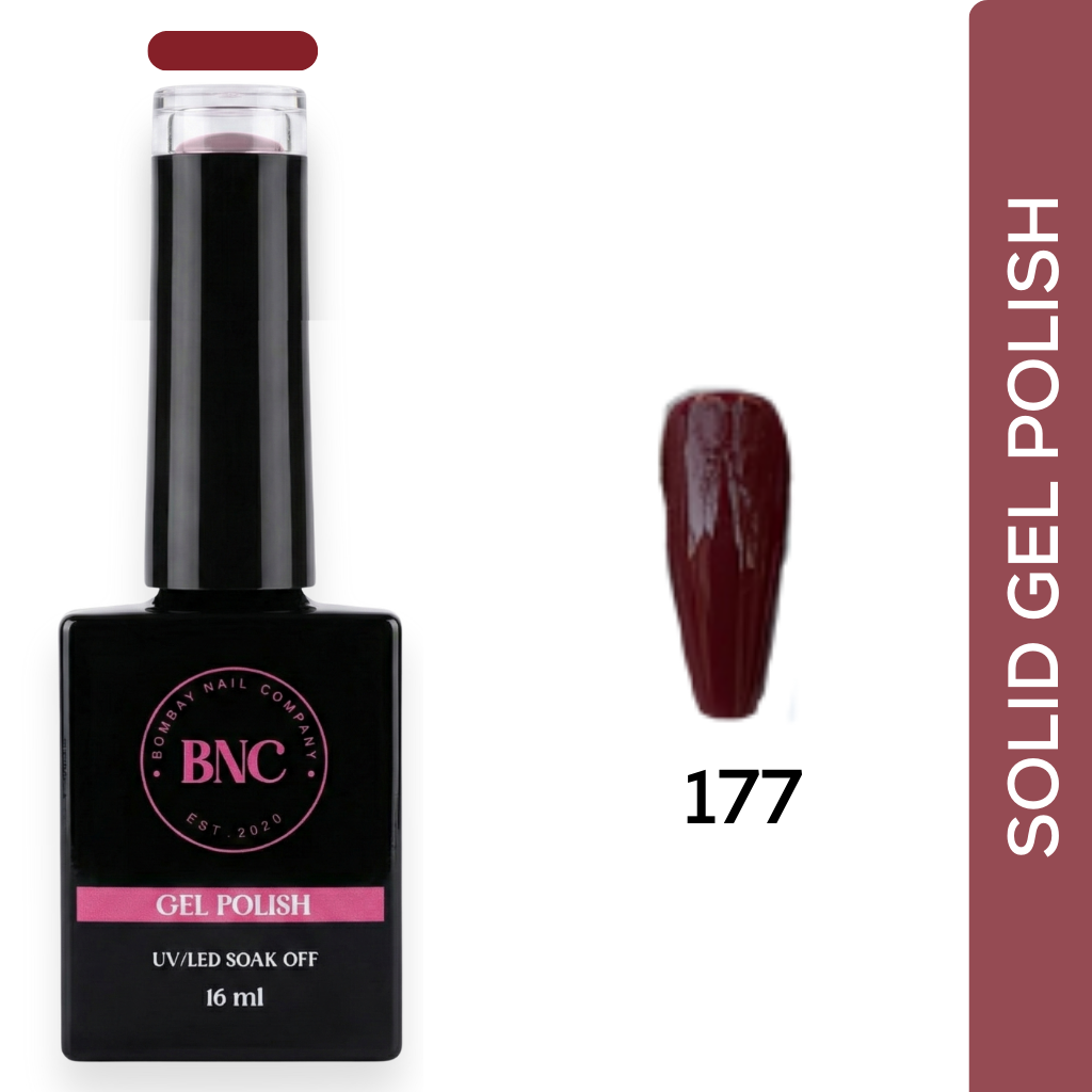 Red Solid Gel Polish