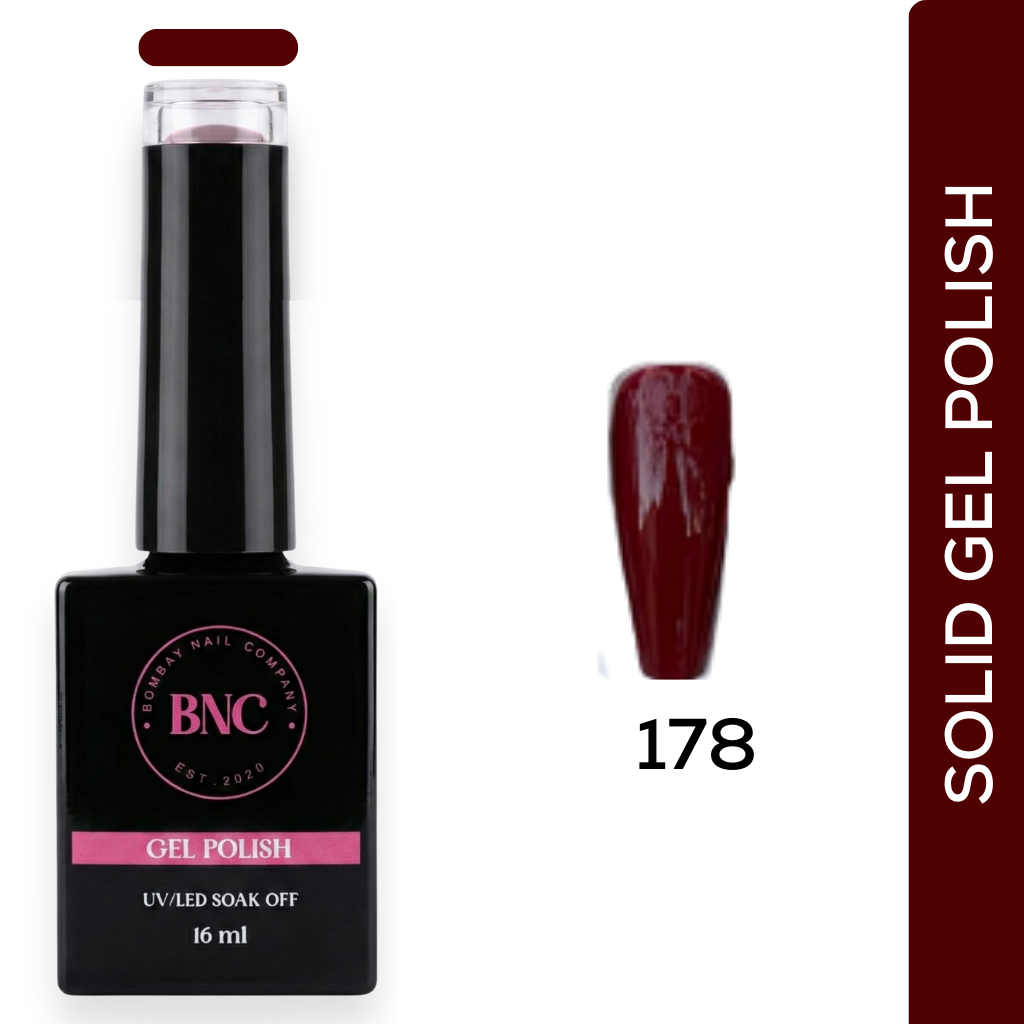 Red Solid Gel Polish