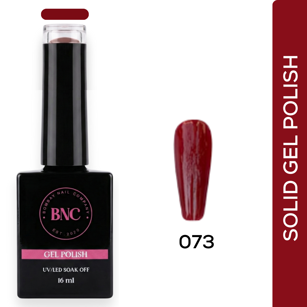 Red Solid Gel Polish