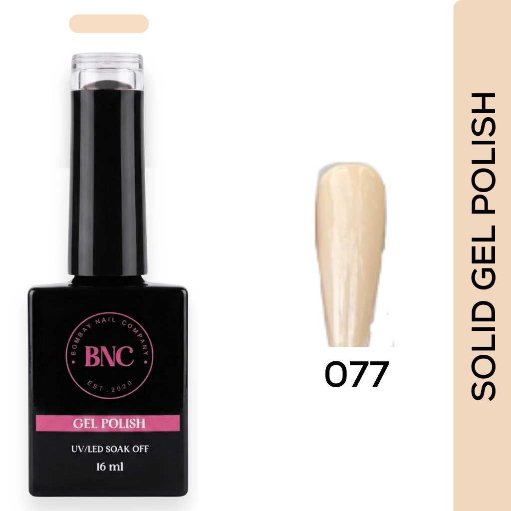 Yellow Solid Gel Polish