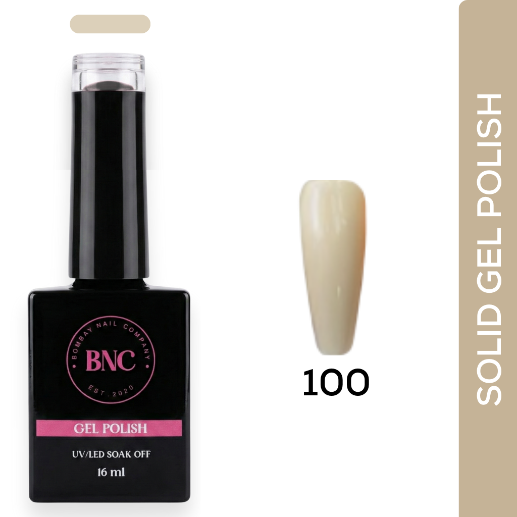 Beige Solid Gel Polish