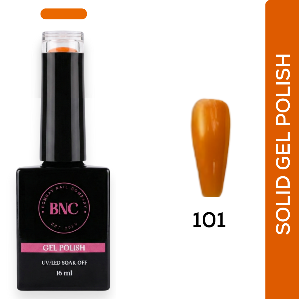 Orange Solid Gel Polish