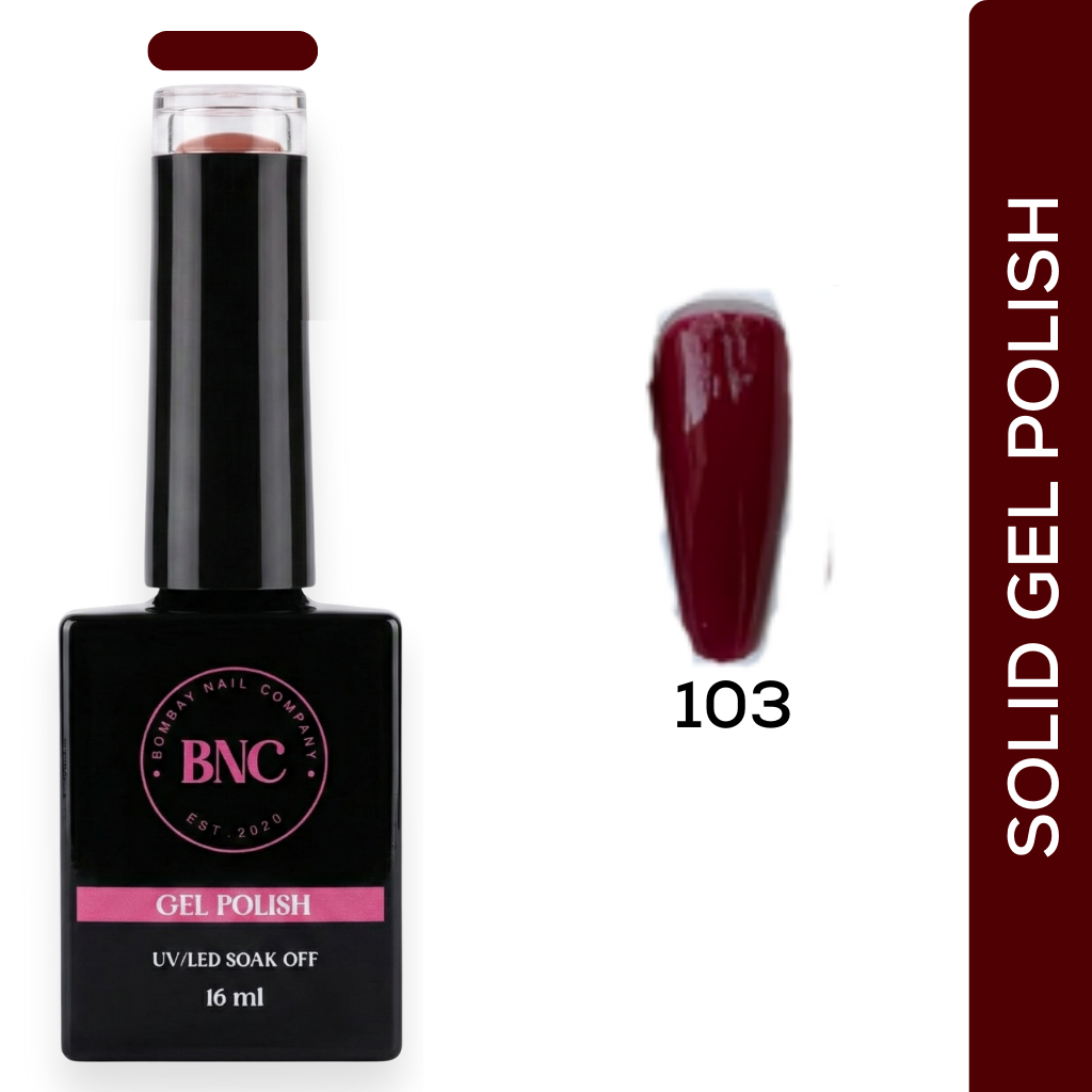 Red Solid Gel Polish