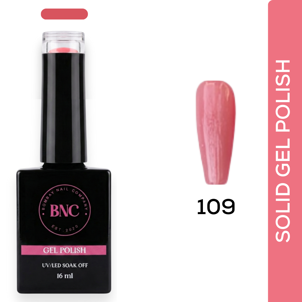 Pink Solid Gel Polish