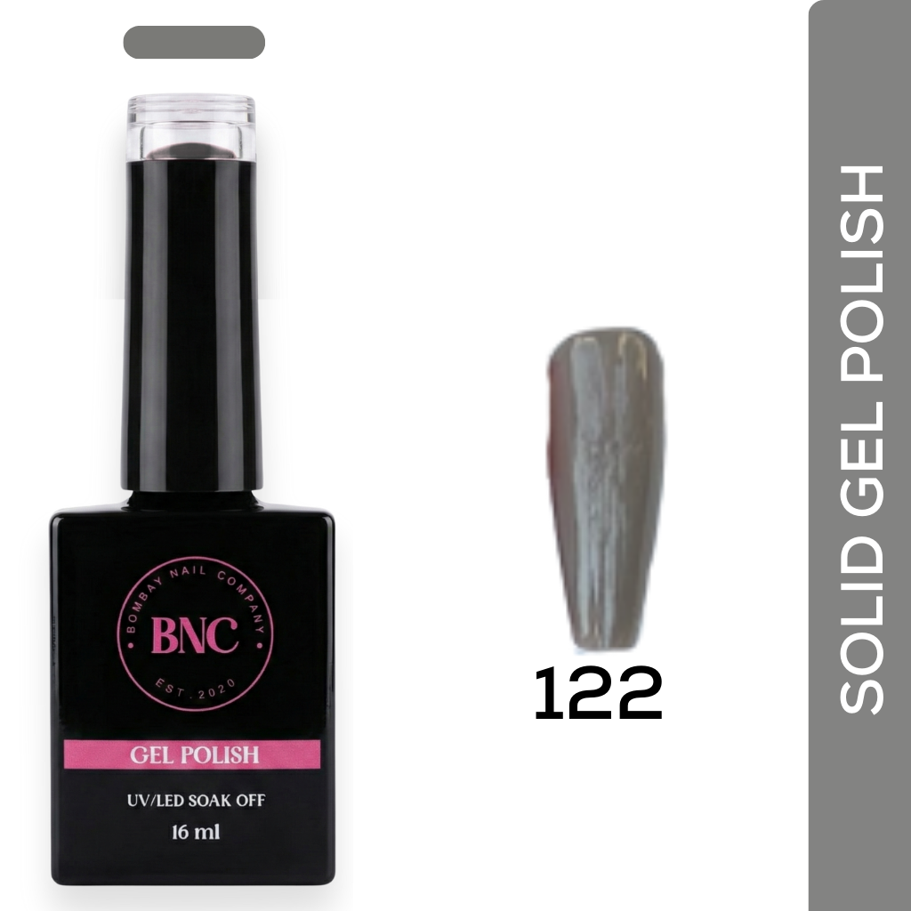 Grey Solid Gel Polish