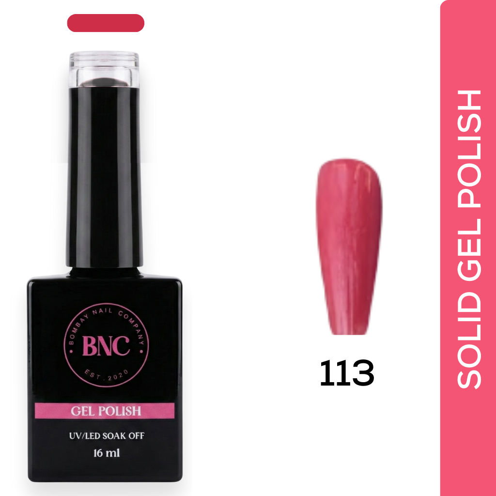 Pink Solid Gel Polish