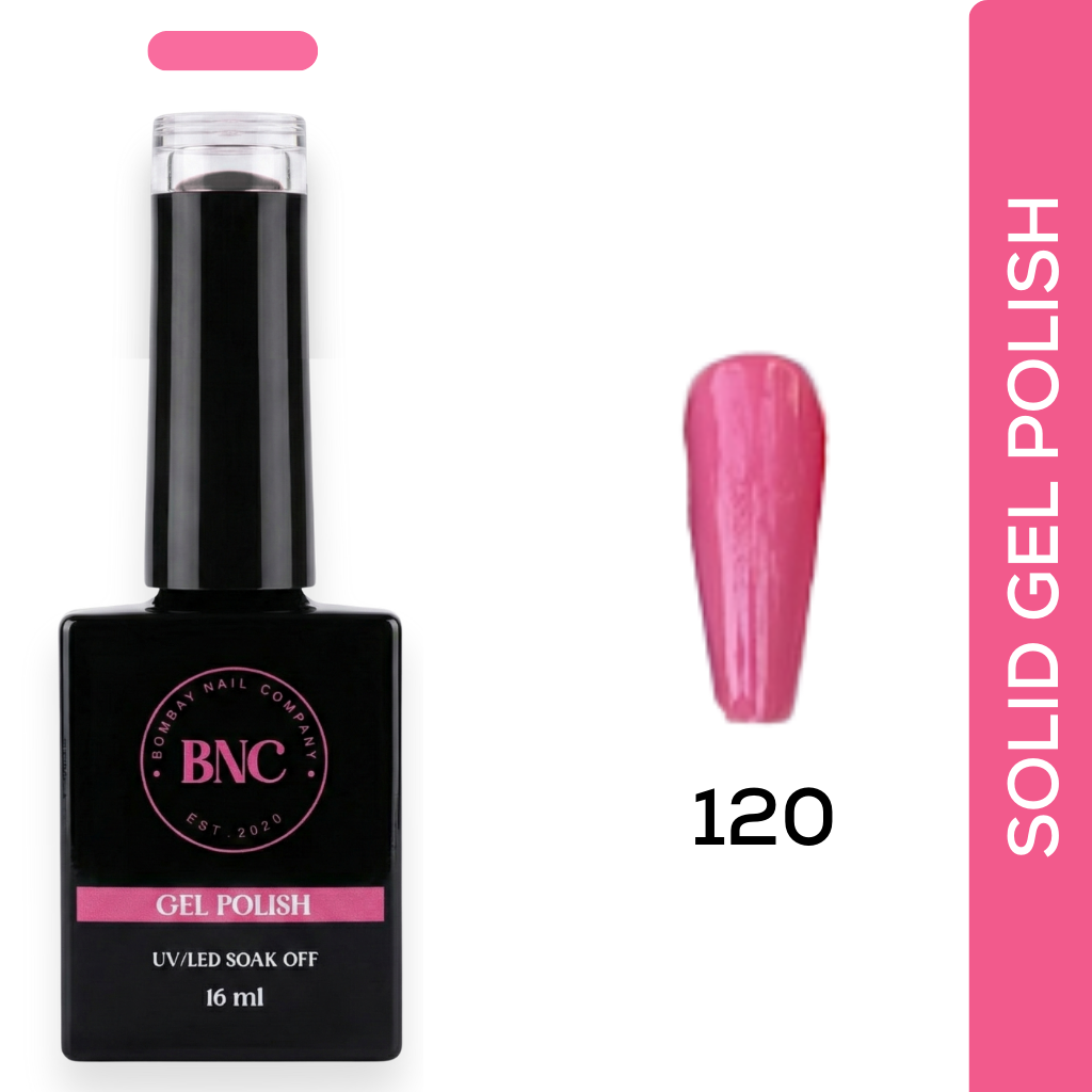 Pink Solid Gel Polish