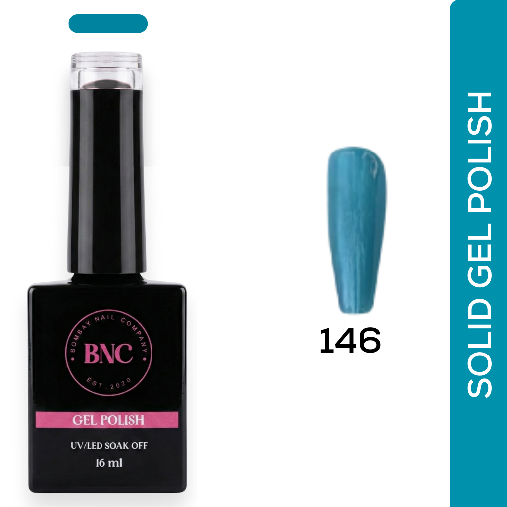 Blue Solid Gel Polish