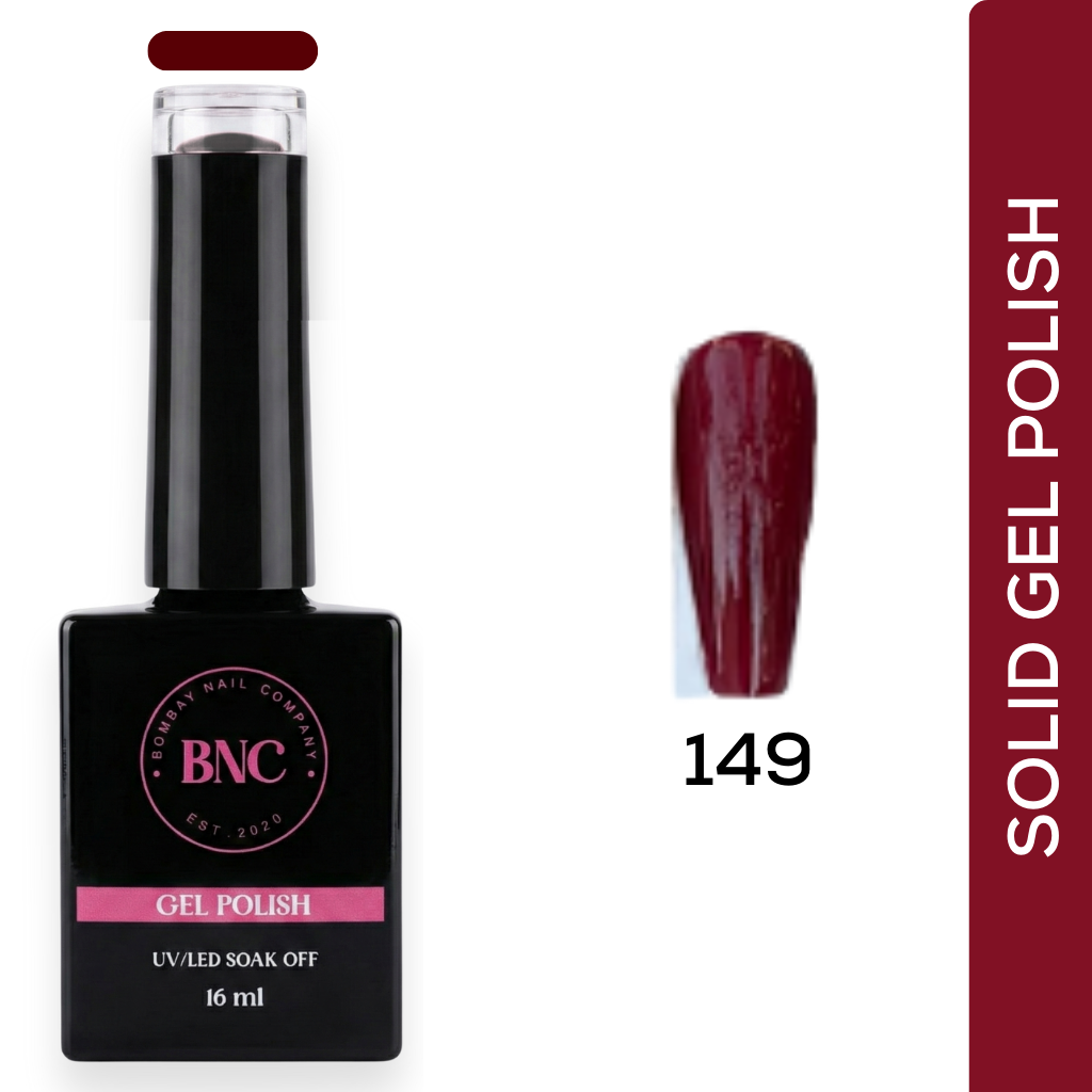 Red Solid Gel Polish