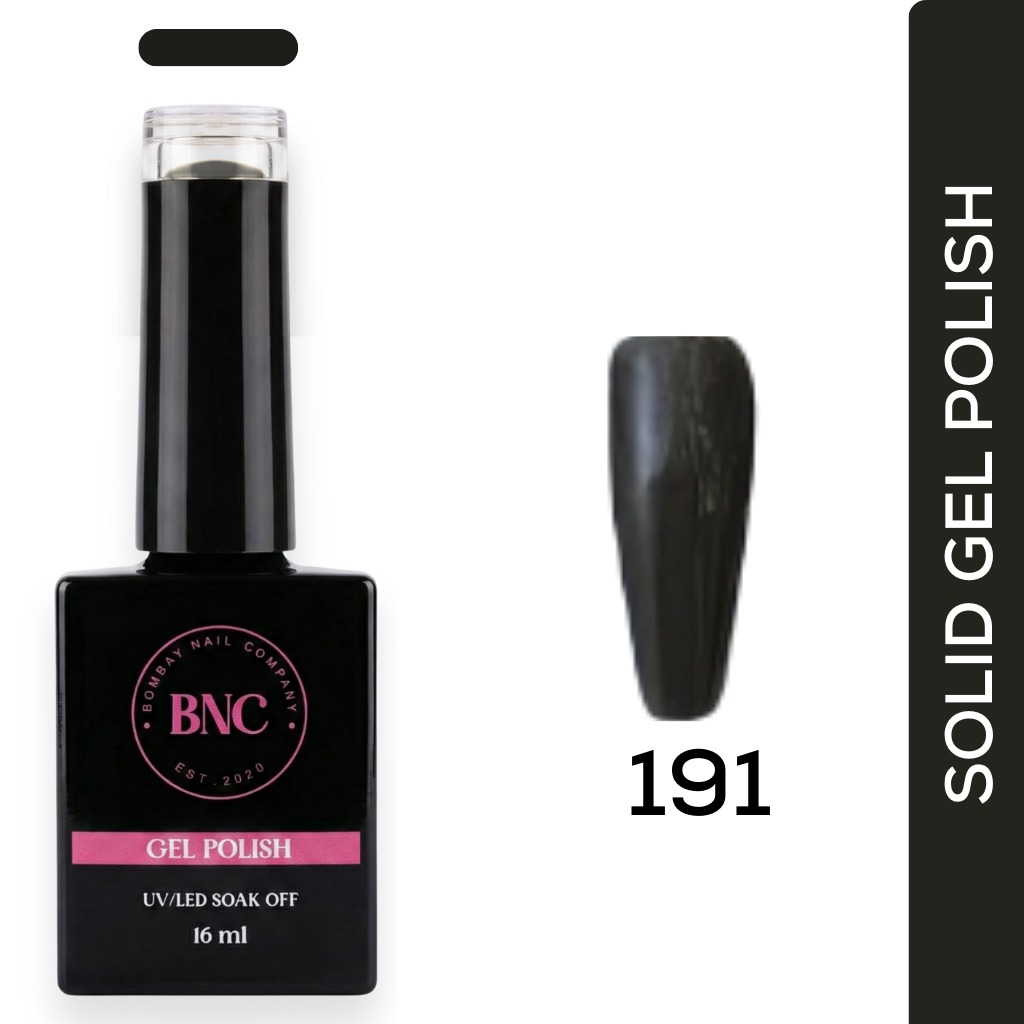 Grey Solid Gel Polish