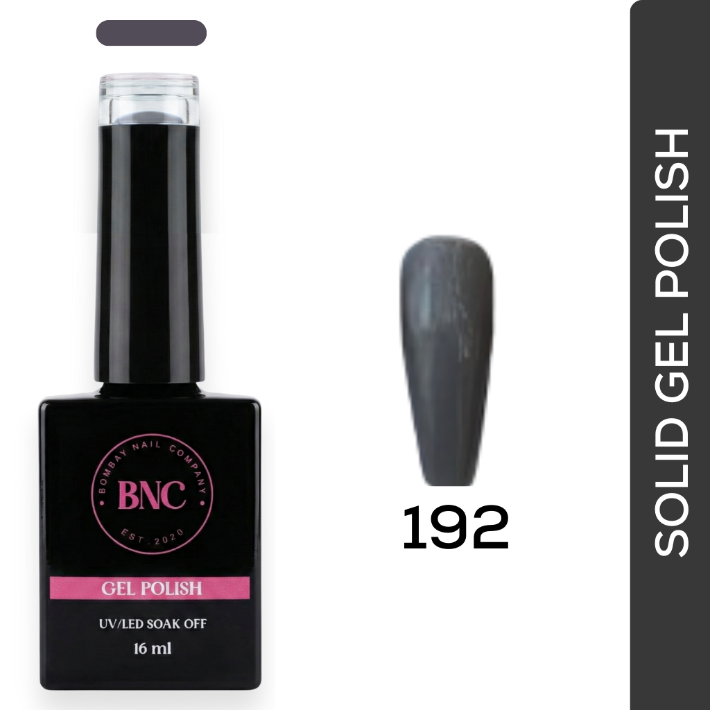 Grey Solid Gel Polish