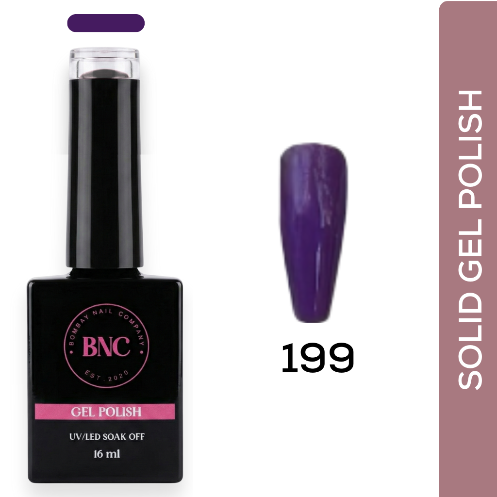 Purple Solid Gel Polish