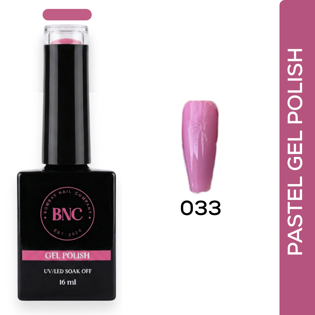 Pink Pastel Gel Polish