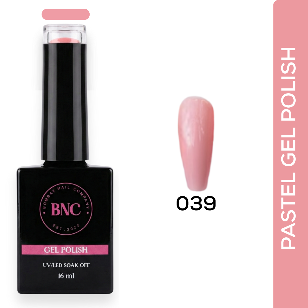 Pink Pastel Gel Polish