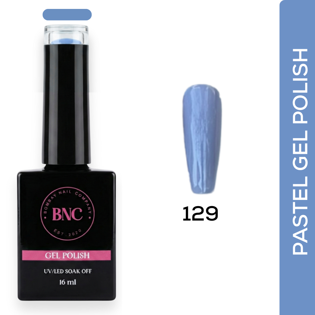 Blue Pastel Gel Polish
