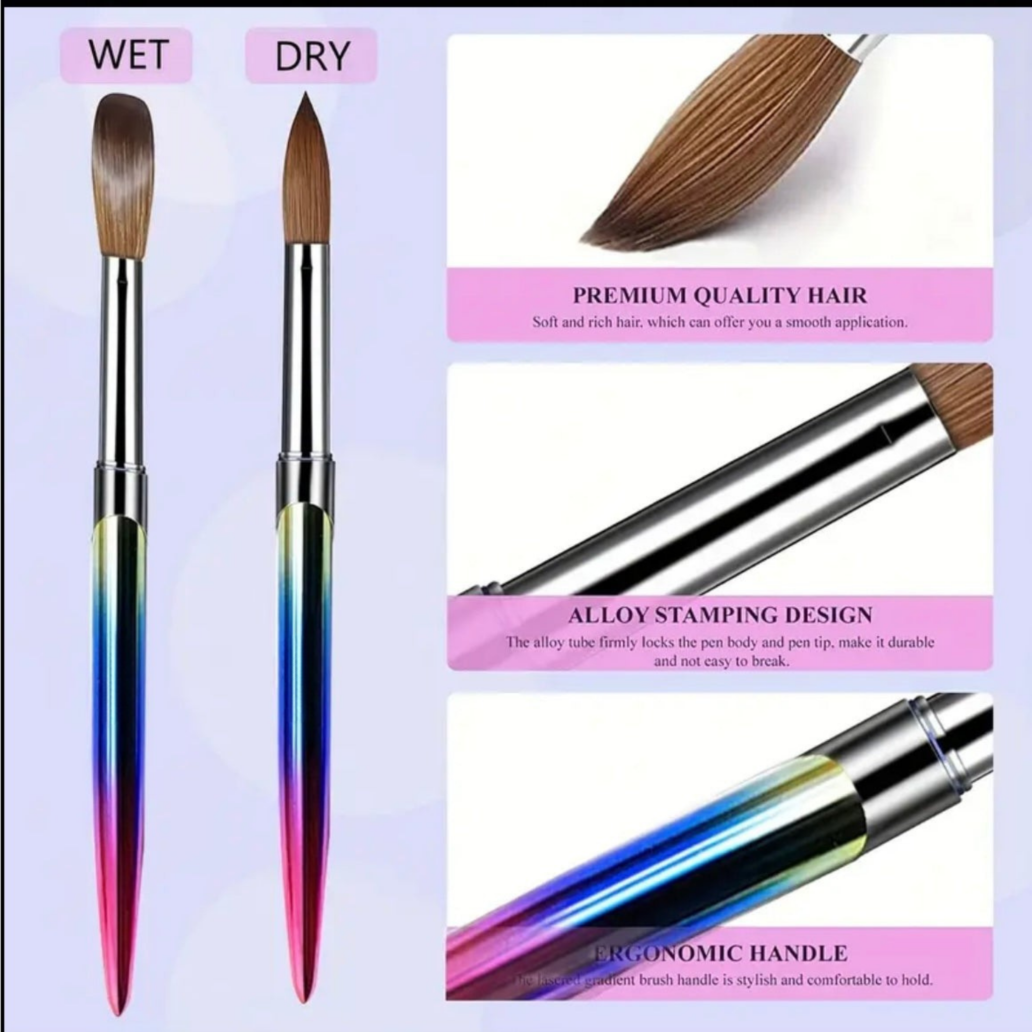 Professional Acrylic Brush