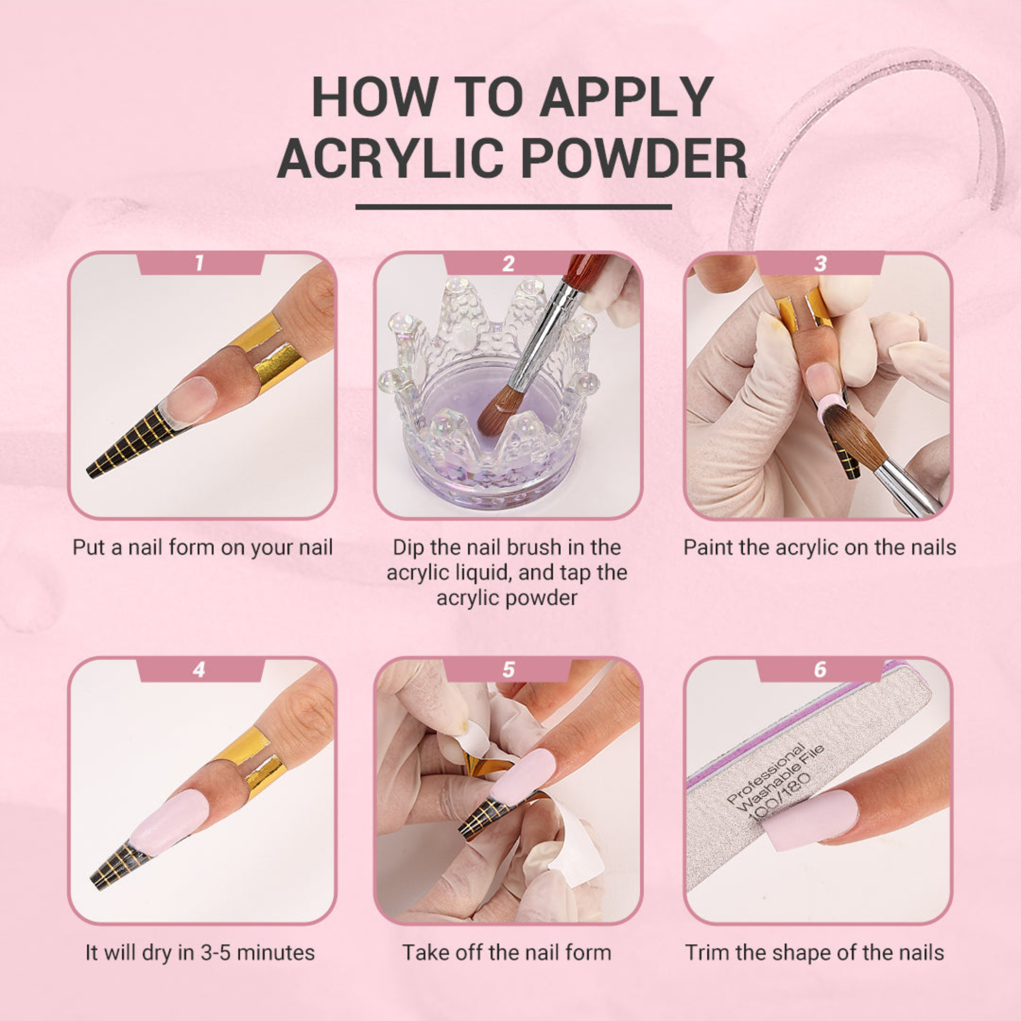 Acrylic Nail Powder
