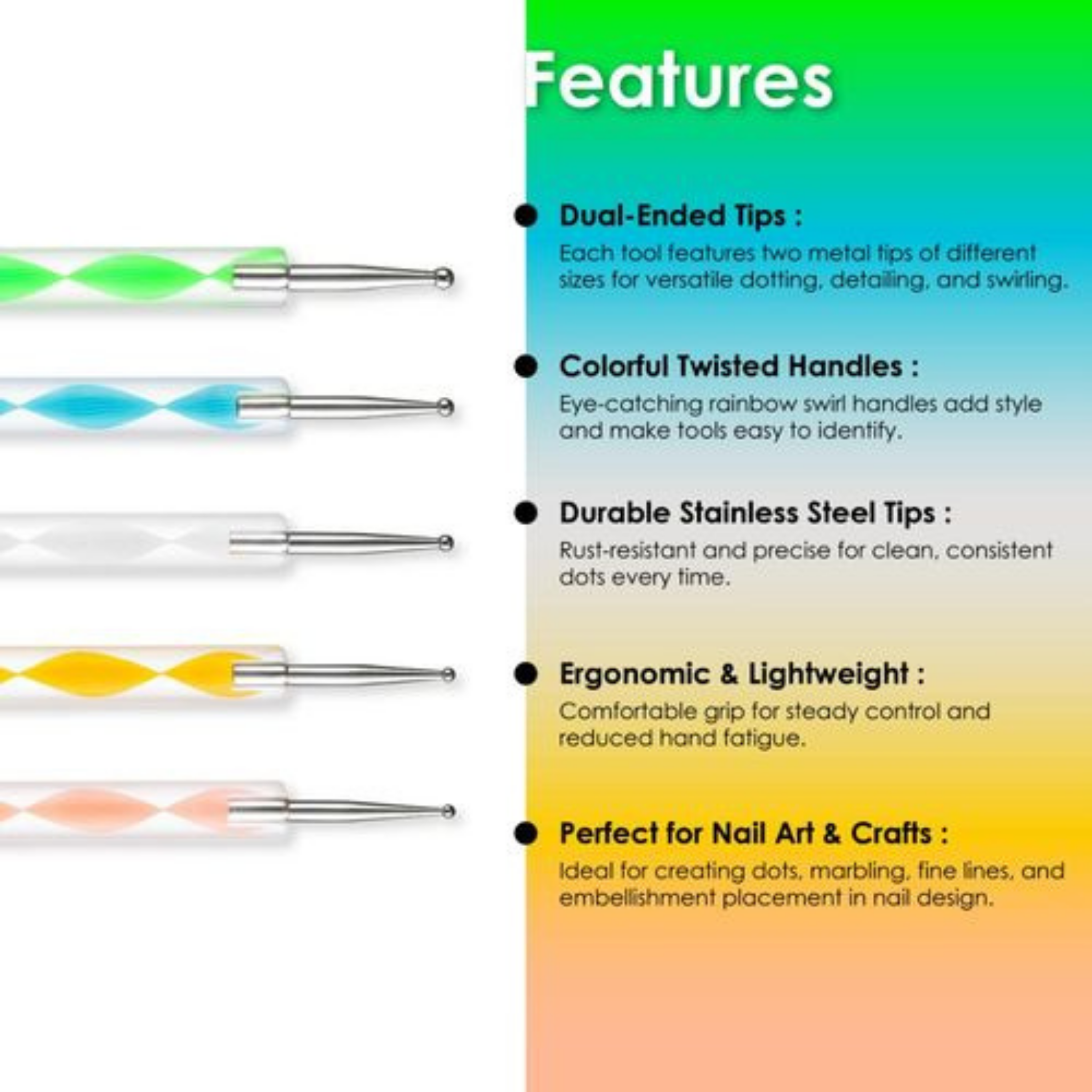Dotting Tool for Nail Art Designs