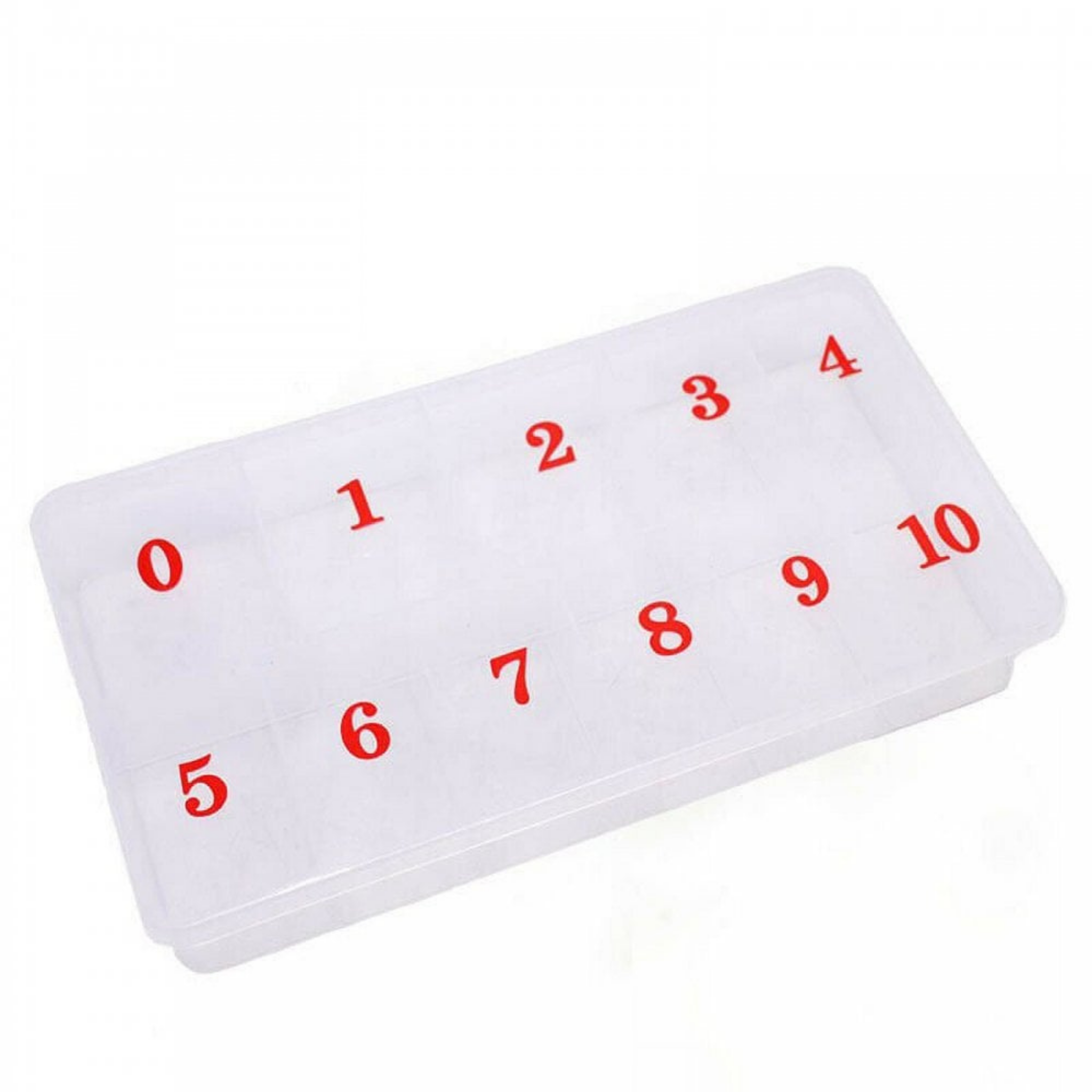 Empty Nail Tip Storage Box