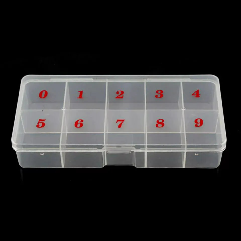 Empty Nail Tip Storage Box
