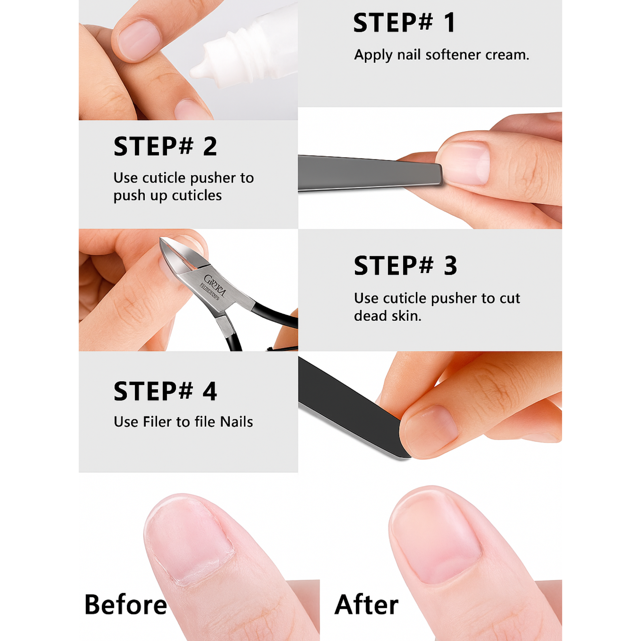 Gold Cuticle Cutter / Trimmer