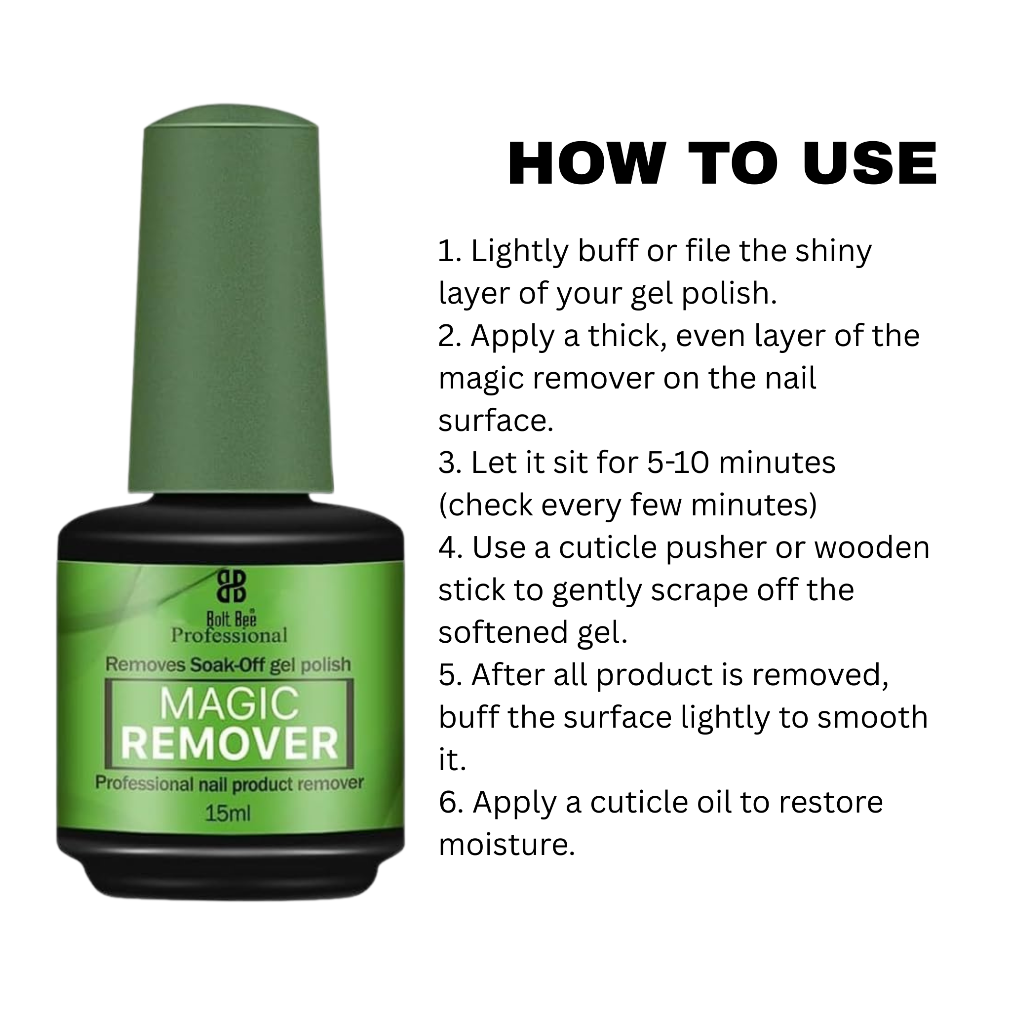Magic Gel Polish Remover
