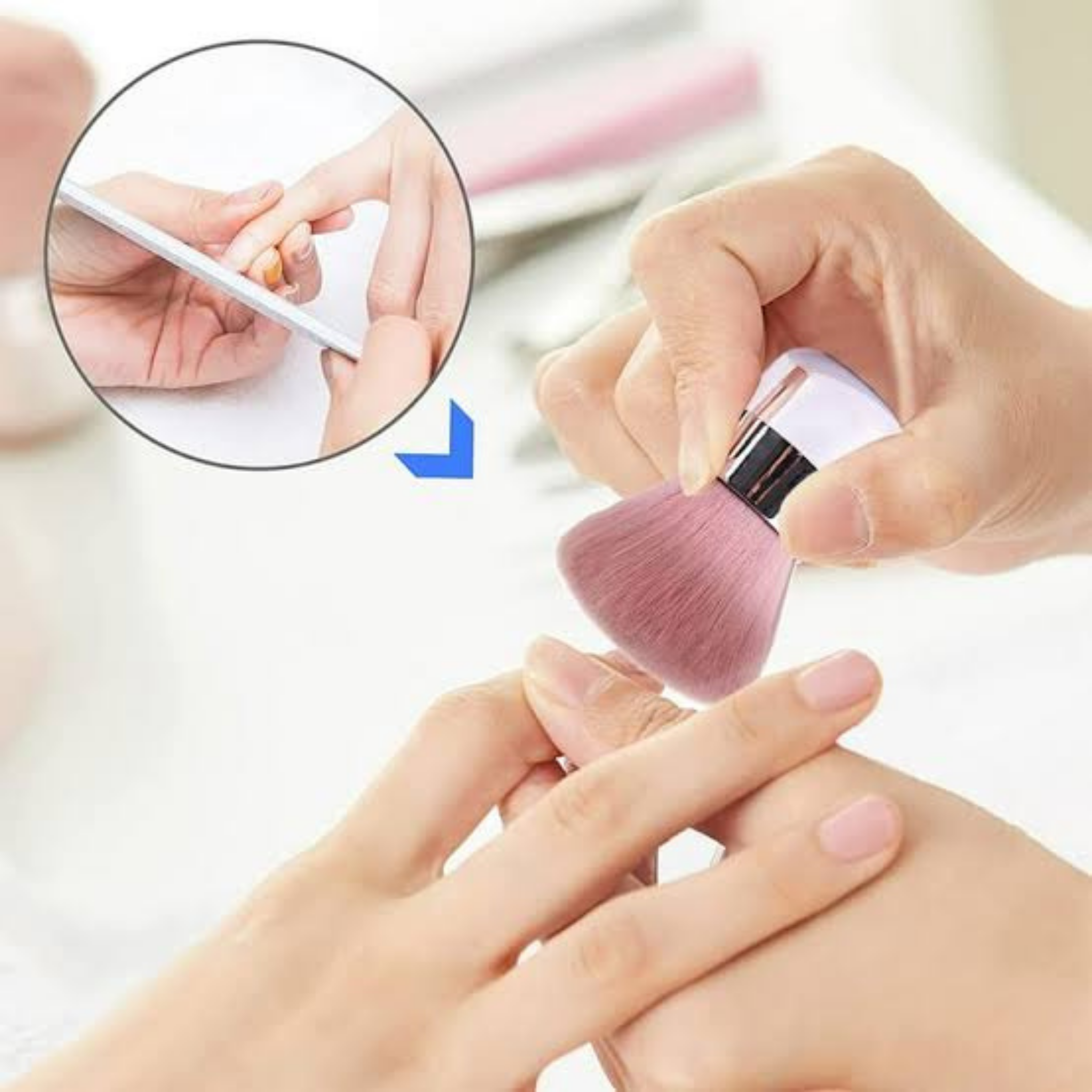 Nail Dust Cleaning Brush