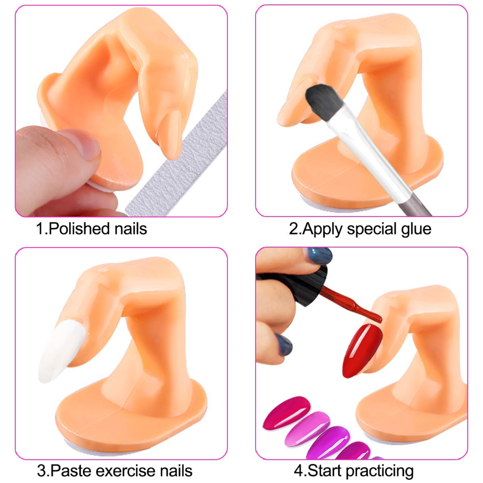 Practice Finger for Nail Art