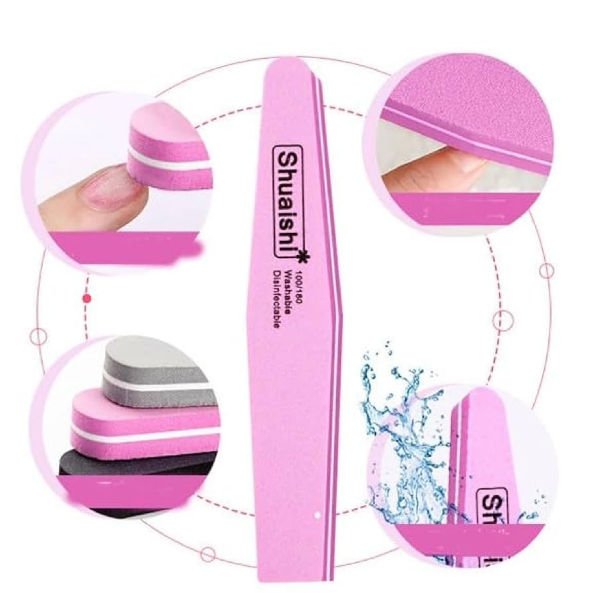 Smooth Nail Buffer (10 Pcs)