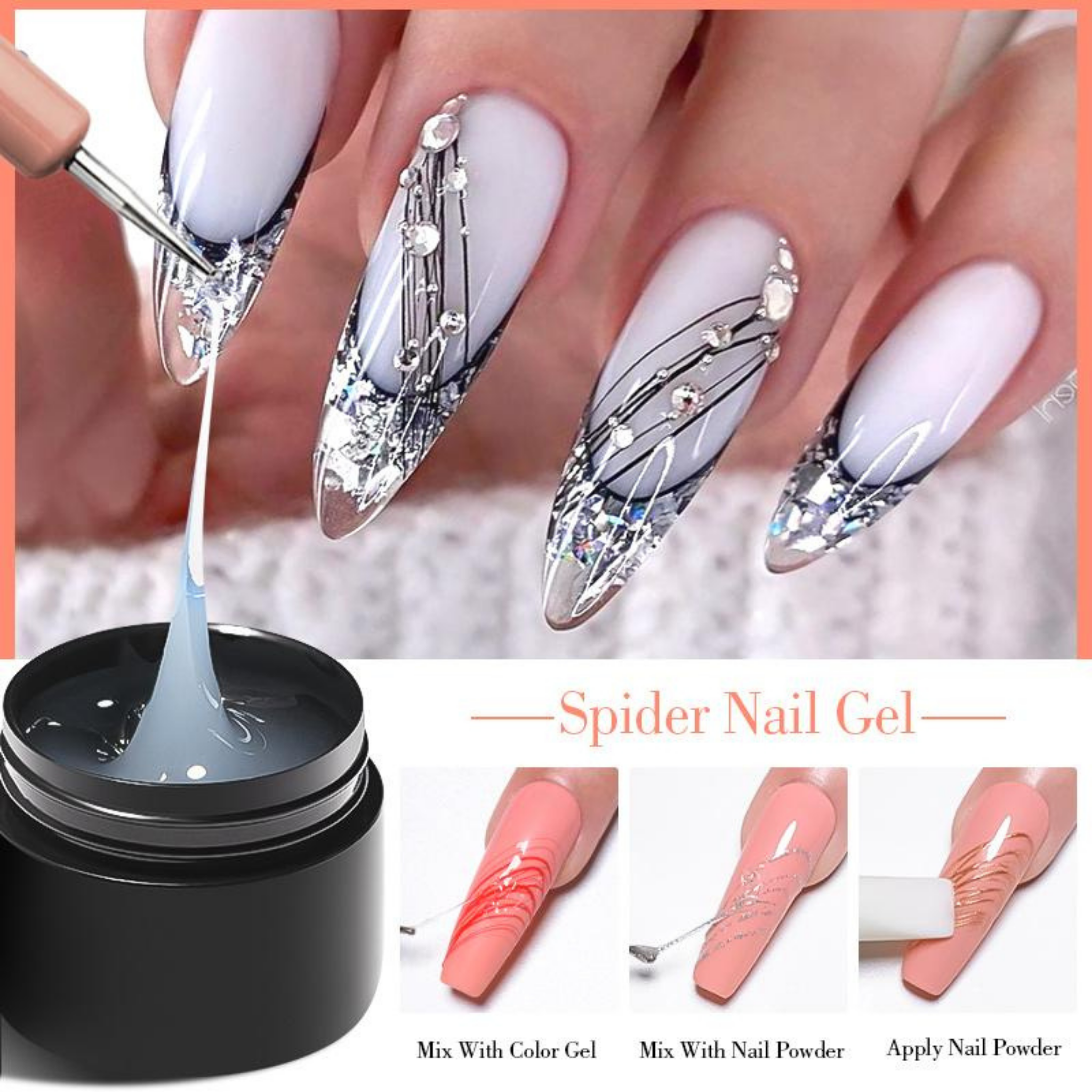 Spider Gel for Nail Art