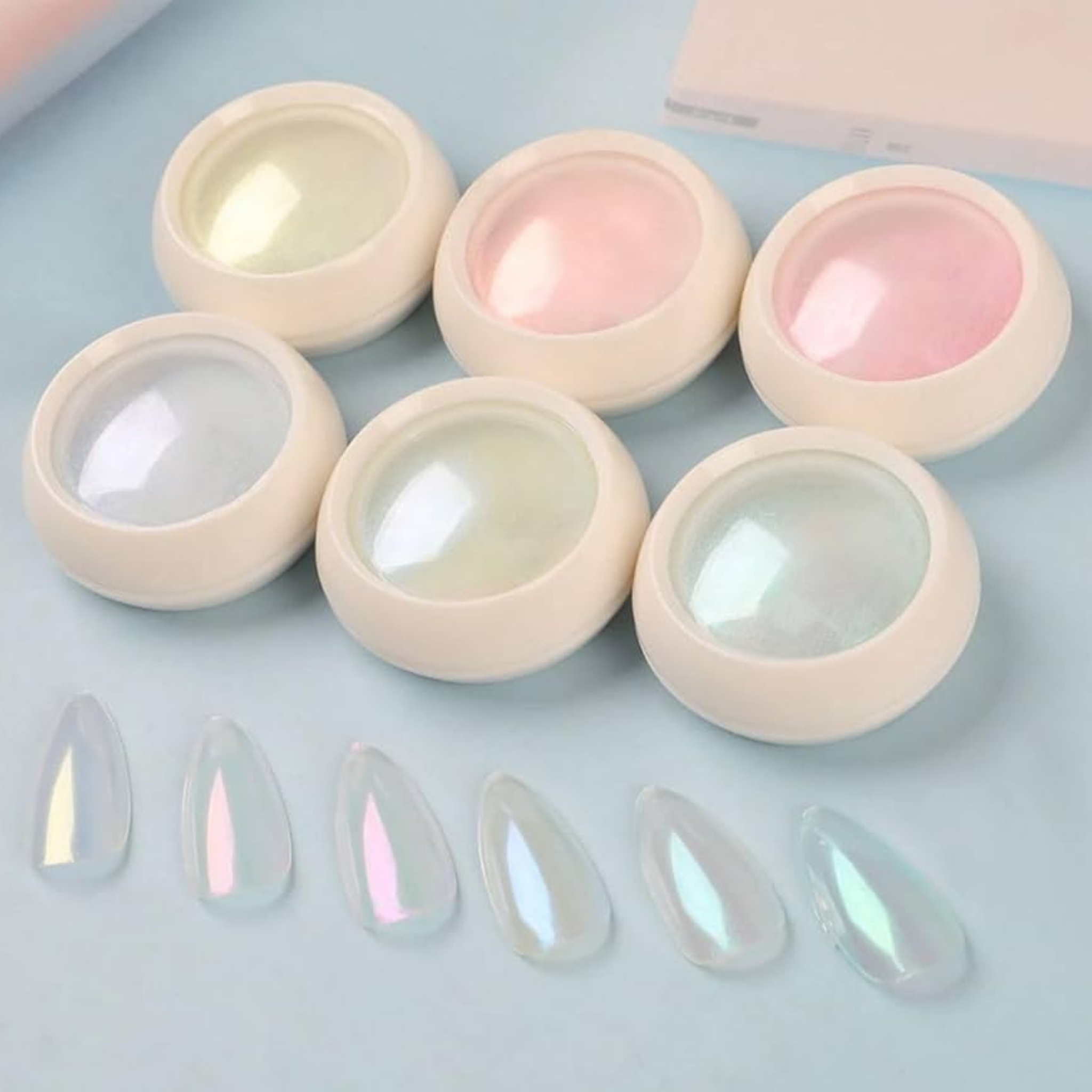 Unicorn Chrome Nail Powder Set