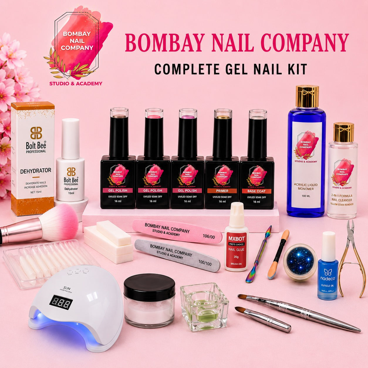 Basic Gel Polish Starter Kit (Without E-Filer)