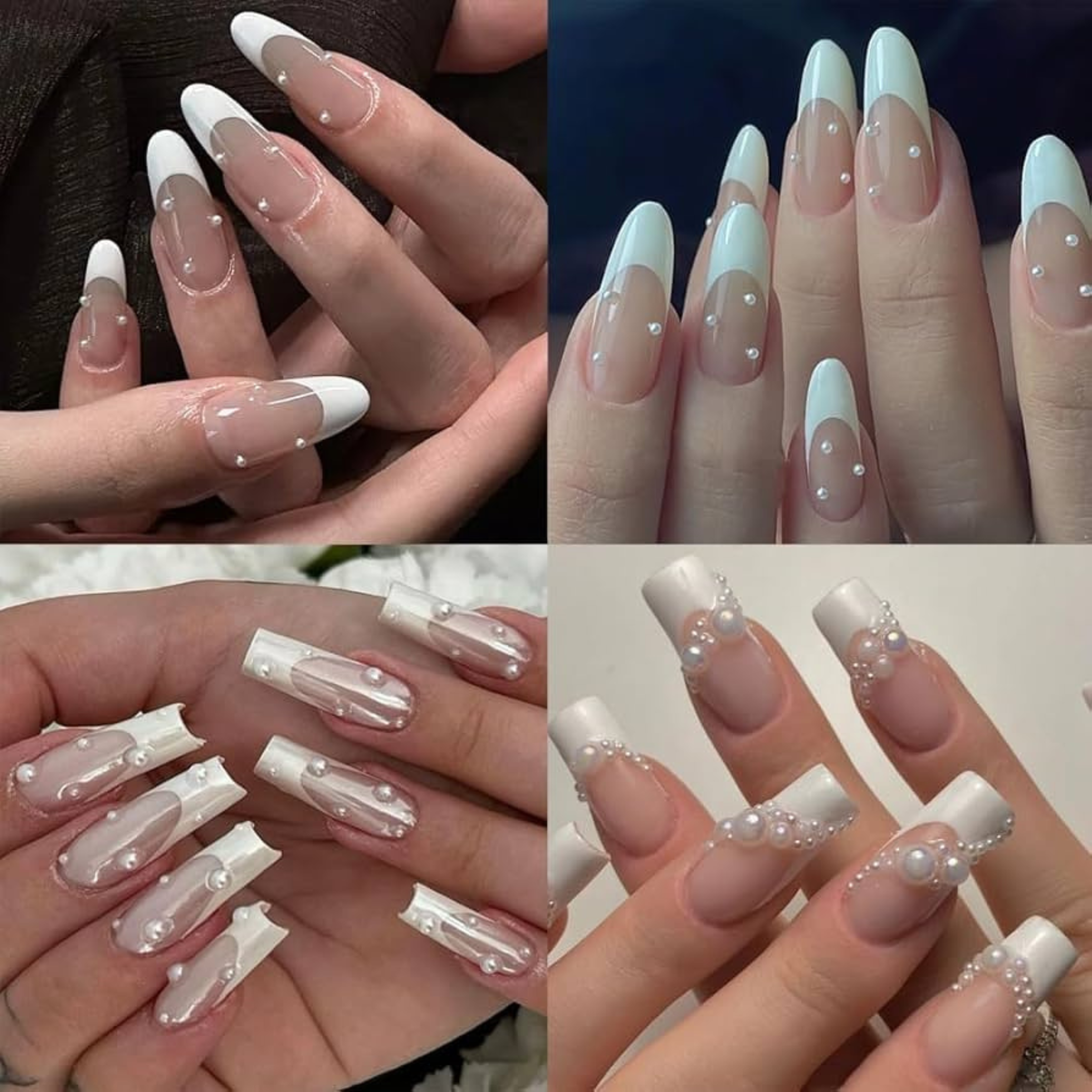 Nail Pearls / Beads Set