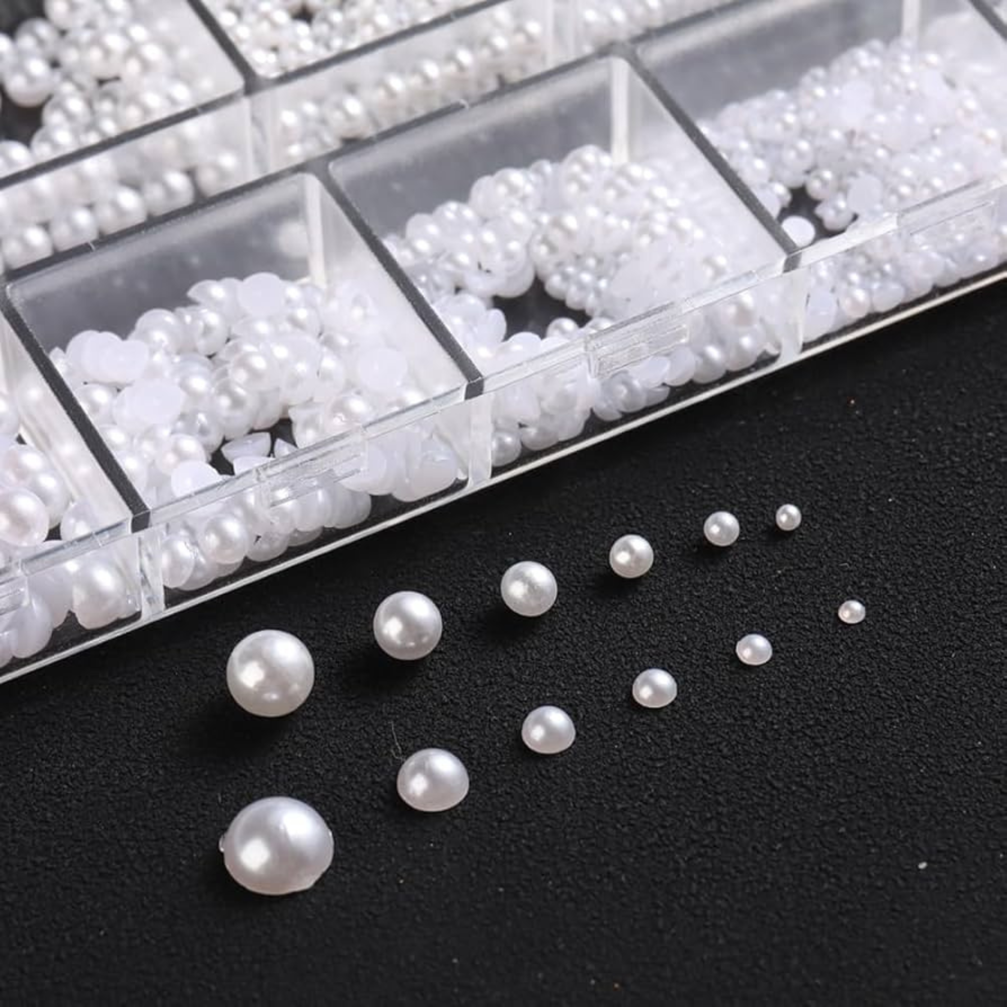 Nail Pearls / Beads Set